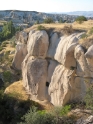 Fairy chimney rock formations, Goreme, Cappadocia Turkey 9